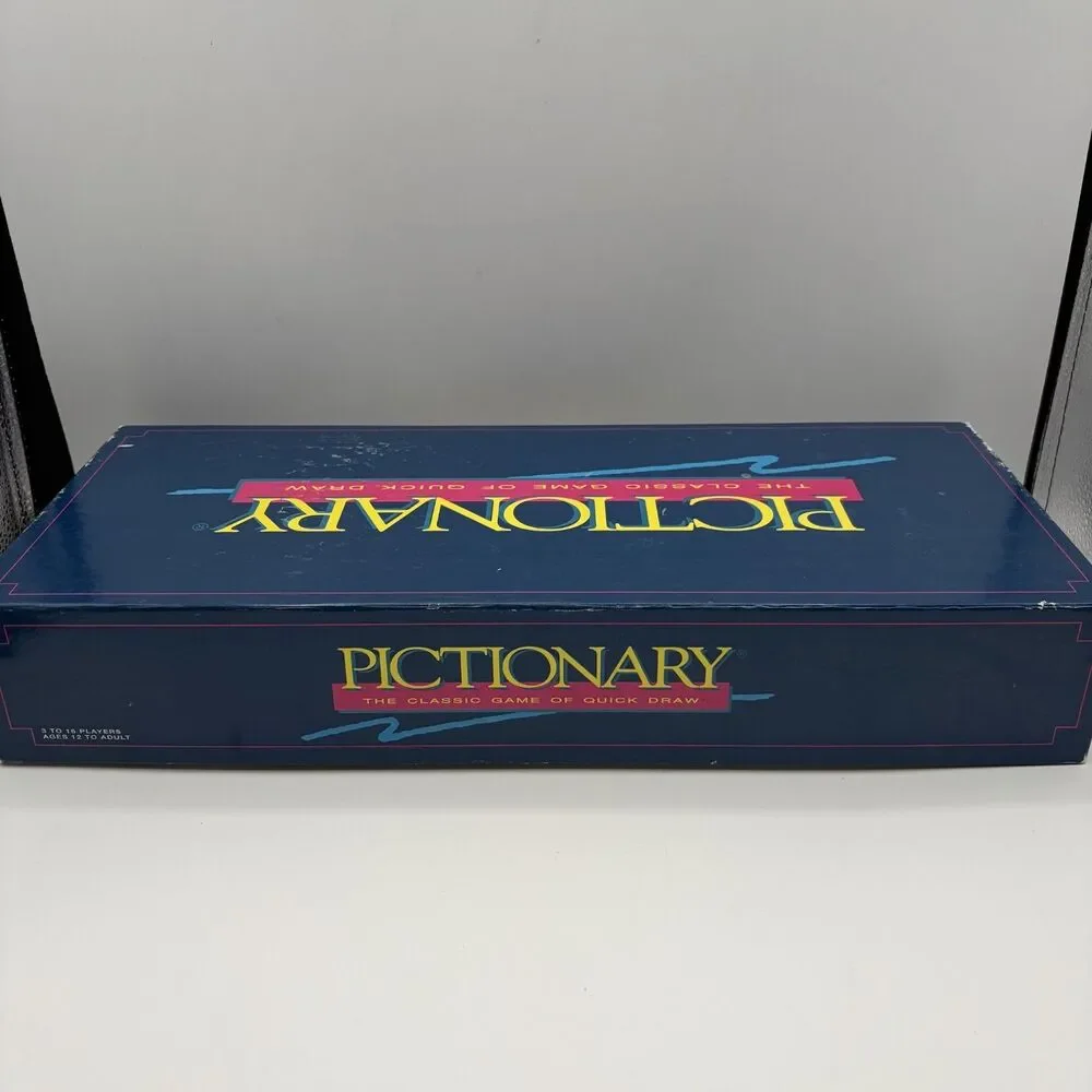 Pictionary Updated For The 90's Classic Board Game from 1993 COMPLETE
